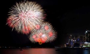 Daily Fireworks at various locations in Dubai till Jan 29th