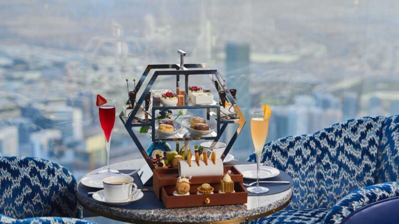 Dubai's Sky-High Afternoon Tea: Luxury at Every Sip!